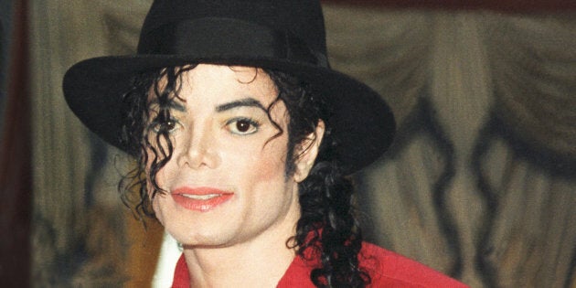 Michael Jackson in 1996. 