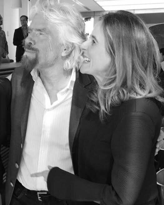 Richard Branson & Lisa Messenger