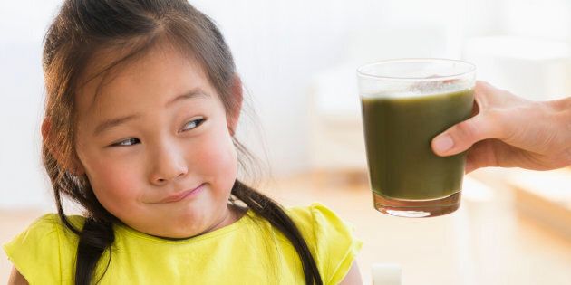 You don't need to start feeding your kids green smoothies all of a sudden.