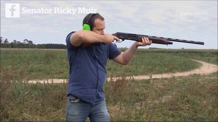 former senator Ricky Muir advocated for the Adler shotgun