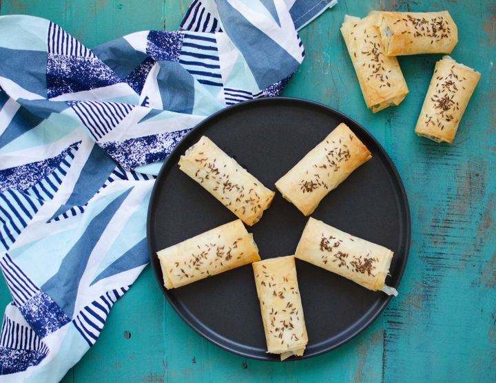 These delicious filo pastries take just 30 minutes to cook.