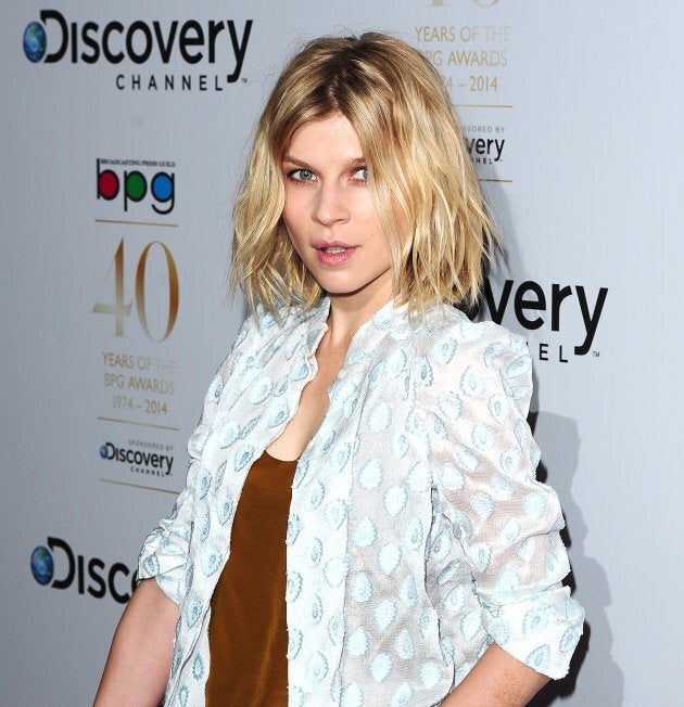 Clemence Poesy with the ultimate undone French girl hair.