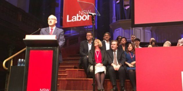 Luke Foley has addressed the NSW Labor conference.