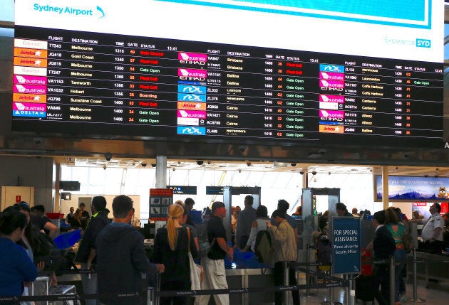 Passengers have been told to expect delays going through airport security.