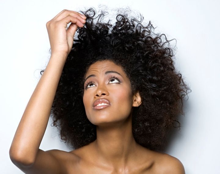 Damaged and thinning hair can be a sign of iron deficiency.
