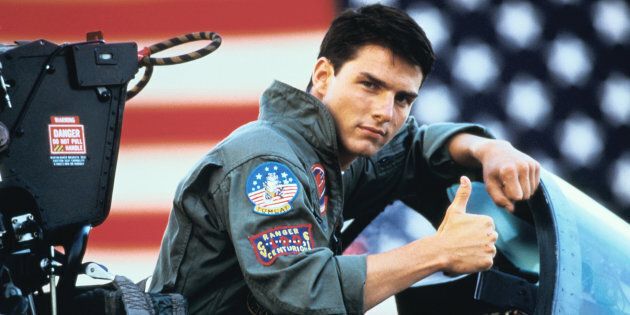 Tom Cruise's character Maverick gives a thumbs up to eucalyptus.