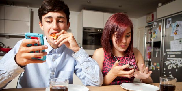 If you can't get through a meal without checking your phone, you might need to log off.