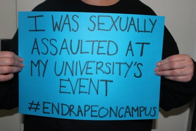 A photo campaign by End Rape on Campus, launched ahead of the report.