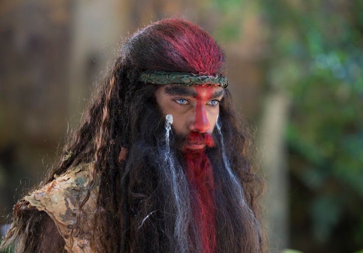 Season two newcomer, Clarence Ryan as Jarli the Bindawu warrior.