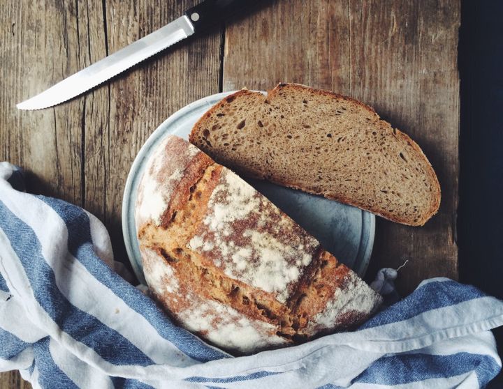 Sourdough bread is made from wild yeast, which can help support your good gut bacteria.