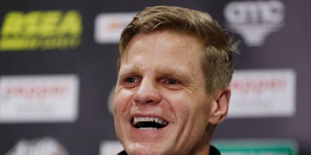 Riewoldt announces he's nicking off earlier this week.