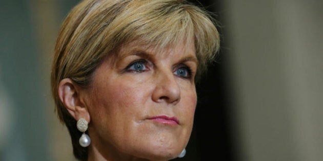 Foreign Affairs Minister Julie Bishop: