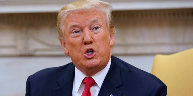 U.S. President Donald Trump speaks after John Kelly was sworn in as White House Chief of Staff in the Oval Office of the White House in Washington, U.S., July 31, 2017. REUTERS/Joshua Roberts