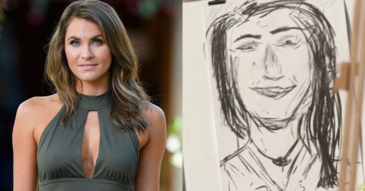 One of these is an actual photo of Laura while the other is Matty's drawing, but which is which?!?!?!