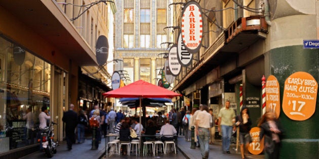 Degraves Street, Melbourne, Victoria, Australia