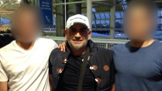 Khaled Khayat at Sydney Airport in 2014. He is one of the men arrested on terror charges.