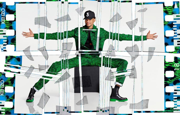 Chance The Rapper for H&M X Kenzo.