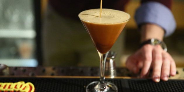 NEW YORK, NY - NOVEMBER 03: Mix up your holidays with a classic Kahlï¿½ï¿½a Espresso Martini. (Photo by Astrid Stawiarz/Getty Images for Pernod Ricard)
