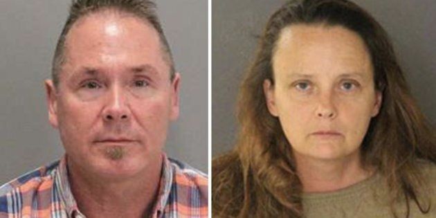 From left: Michael Kellar, 56, and Gail Burnworth, 50, were arrested as part of a child molestation investigation.