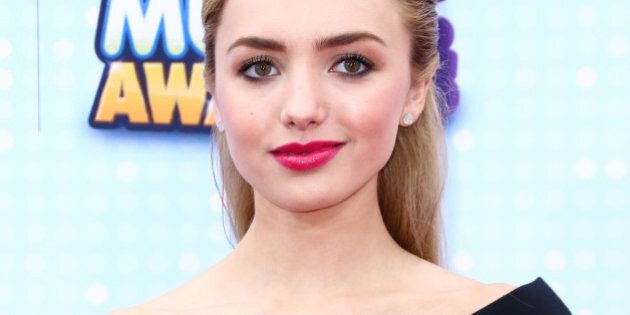 Peyton List arrives at the 2015 Radio Disney Music Awards at Nokia Theatre L.A. Live on Saturday, April, 25, 2015 in Los Angeles. (Photo by John Salangsang/Invision/AP)