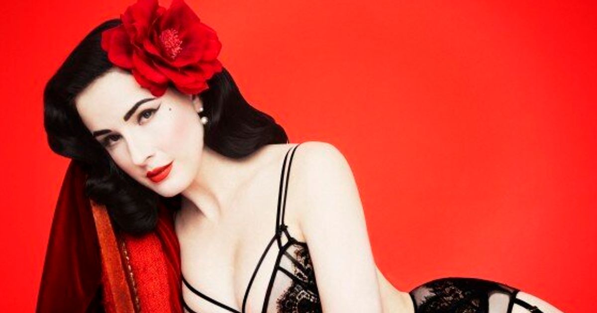 Dita Von Teese Says We Should Be Thinking Twice About That Waist Training  Trend