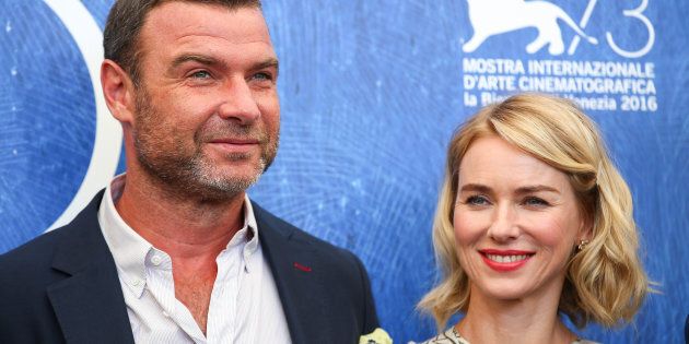 Actors Liev Schreiber (L) and Naomi Watts attend the photocall for the movie