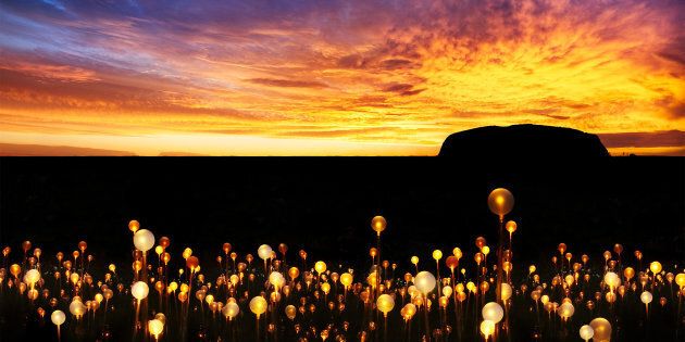 Field of Light is changing the way you see Uluru.
