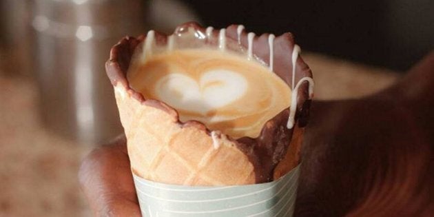 Coffee In A Cone Is About To Be The Next Big Food Craze | HuffPost Food ...