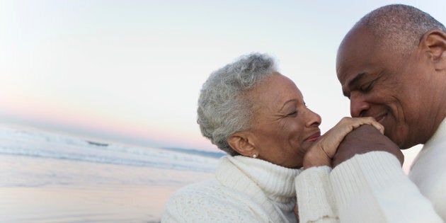 Mature Couple by the Sea