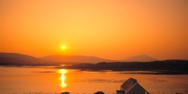 Traditional Cottage, Achill Sound and Island, Co Mayo, Ireland