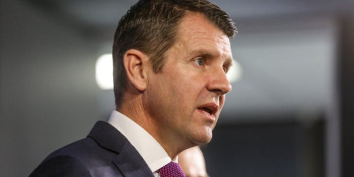 NSW Premier Mike Baird if facing increasing internal and external pressure over a number of policy decisions.