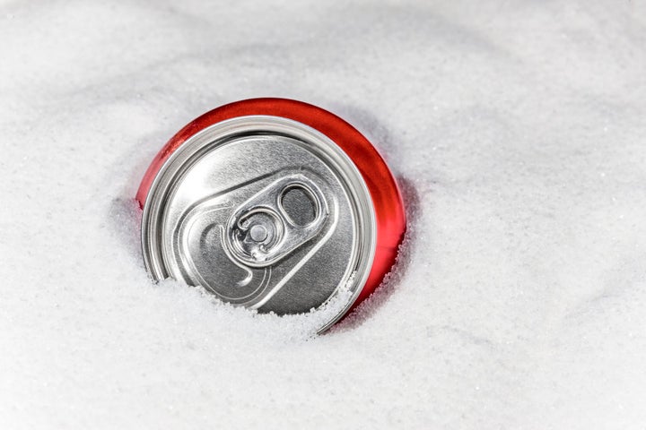 Energy drinks contain the same amount of sugar as soft drinks, if not more.