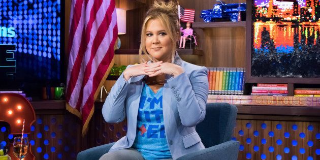 WATCH WHAT HAPPENS LIVE -- Guest: Amy Schumer -- (Photo by: Charles Sykes/Bravo/NBCU Photo Bank via Getty Images)