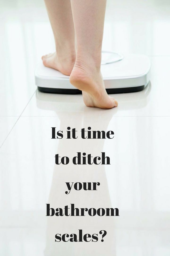 No more excuses! Get on the scale.