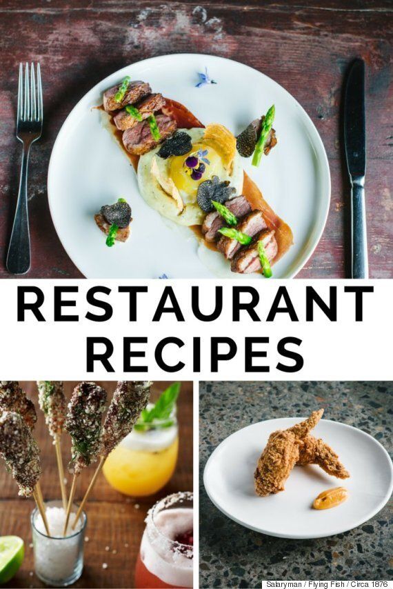 Restaurant Recipes From Three Of The Finest Dining Spots ...