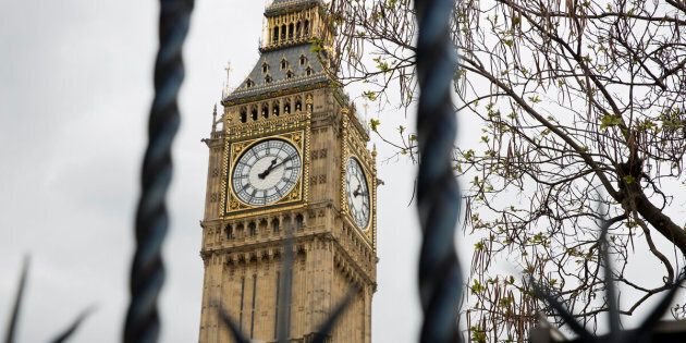 A view of the Elizabeth Tower, also known as Big Ben in Westminster, central London. Picture dated: Friday April 28, 2017. Photo credit should read: Isabel Infantes / EMPICS Entertainment.