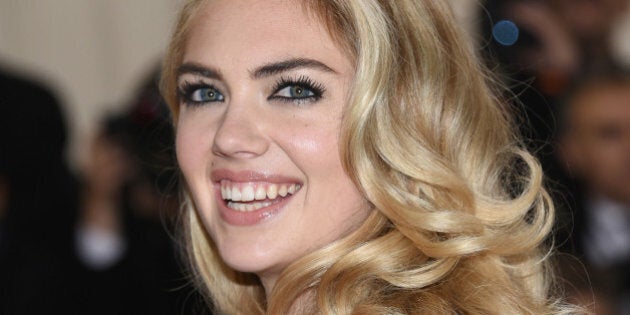 Kate Upton arrives at The Metropolitan Museum of Art Costume Institute Benefit Gala, celebrating the opening of