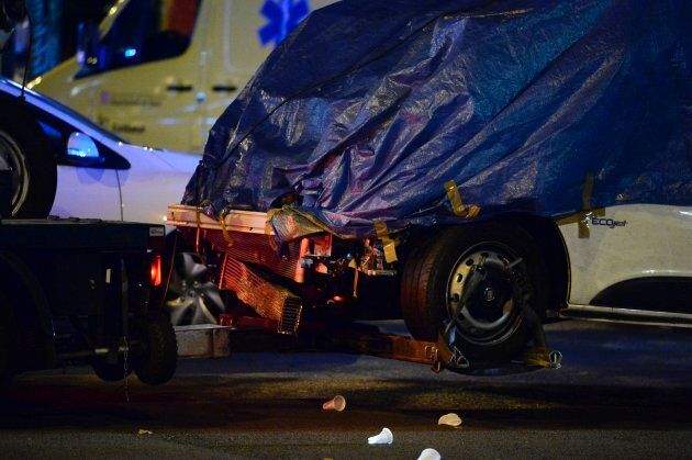 A driver deliberately rammed a van into a crowd on Barcelona's most popular street on August 17, 2017 killing at least 13 people before fleeing to a nearby bar, police said.