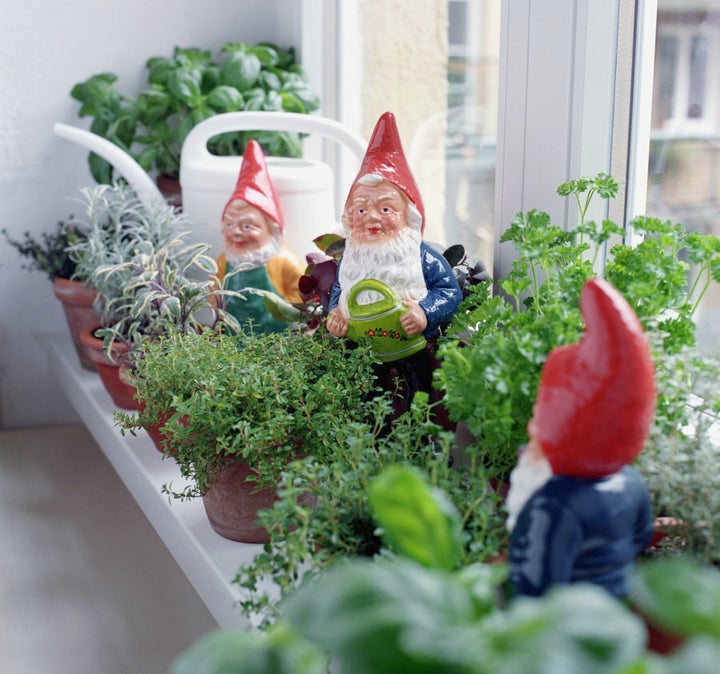 Little gardens add colour and freshness to your home.