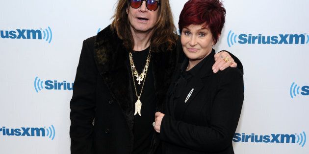 NEW YORK, NY - DECEMBER 11: Ozzy Osbourne and Sharon Osbourne visit the SiriusXM Studios on December 11, 2014 in New York City. (Photo by Ilya S. Savenok/Getty Images)