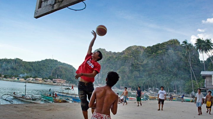 Basketball will be played on the half-courts and cement slabs across the Philippines.