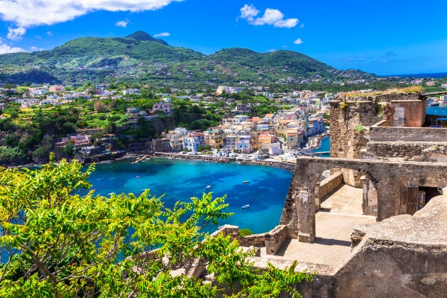 A popular tourist destination, Ischia is home to many historic buildings, including Aragonese Castle.