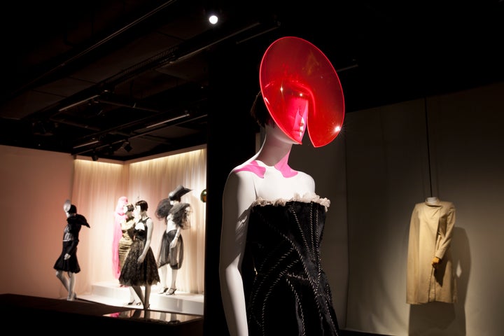 Part of the 'Isabella Blow: A Fashionable Life' exhibition.