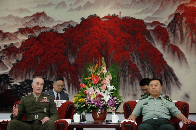 Chairman of the US Joint Chiefs of Staff, General Joseph Dunford is visiting China this week after holding meetings with military officials in South Korea, where he reiterated Washington's readiness to use military means to defend its allies.