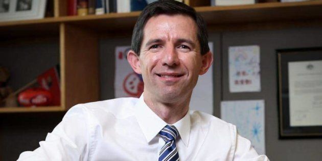 Education Minister Simon Birmingham says a new VET model will be "built from the ground up"