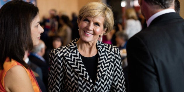 Foreign Minister Julie Bishop says the Australians are in a Malaysian jail for 'something that is inherently just stupid'.