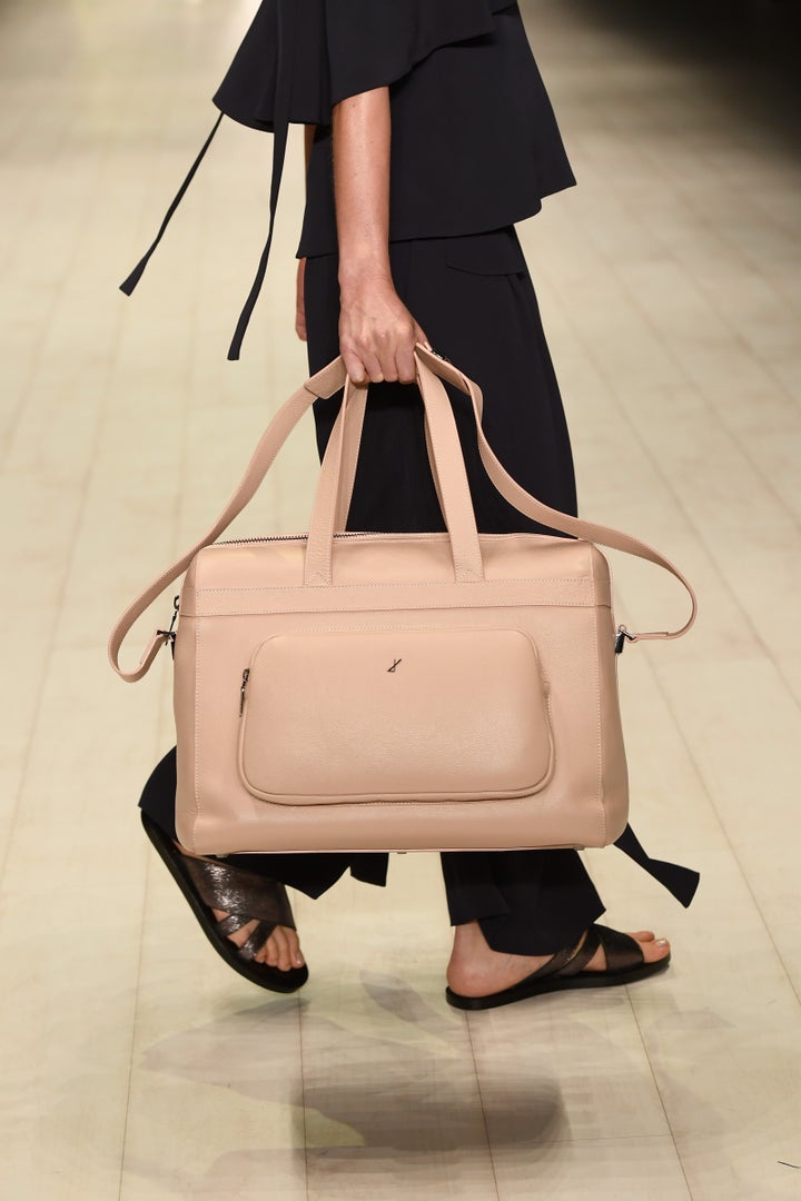 SYDNEY, AUSTRALIA - MAY 16: A model walks the runway during the Ginger & Smart show at Mercedes-Benz Fashion Week Resort 17 Collections at Carriageworks on May 16, 2016 in Sydney, Australia. (Photo by Stefan Gosatti/Getty Images)