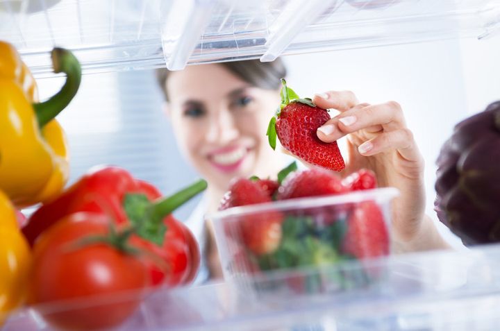 If you've got nearly off fruit and veggies, wash them, cut them and pop them in the freezer.