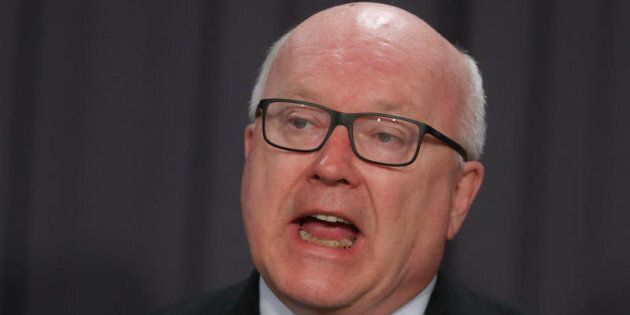 Attorney-General Senator George Brandis says calls for his resignation are 'hysterical'.