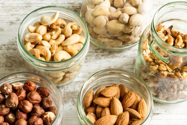 A daily serving of 30g of nuts is recommended.